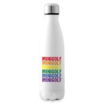 Golf Golf Balle de Golf Indoor Golf LGBT - Bouteille isotherme - blanc - Droite