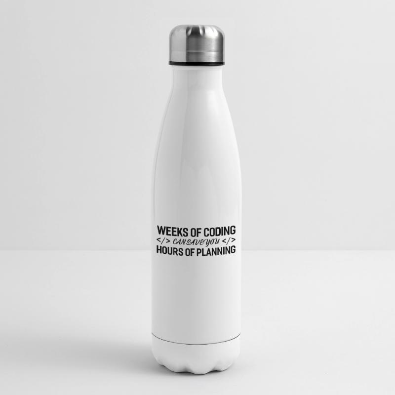 Programmer Weeks Of Coding Insulated Water Bottle