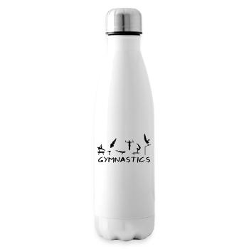 Turnen, Turner - Isolierflasche - Weiß - Rechts