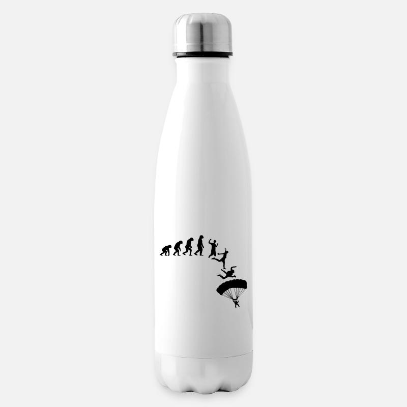 Evolution Skydiver Skydiver Gift - Bouteille isotherme - blanc