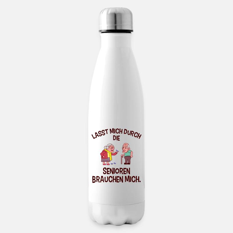 Altenpflege Pfleger - Isolierflasche - Weiß
