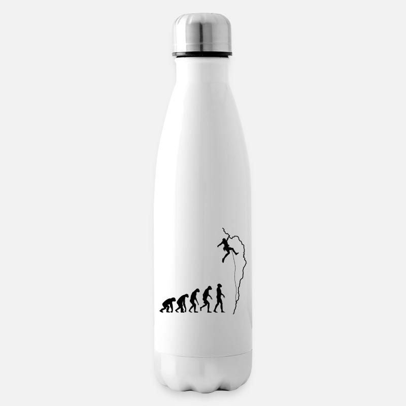 Klettern Evolution - Isolierflasche - Weiß