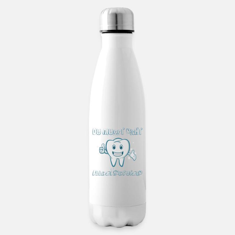 Zahntechnik Zahntechniker - Isolierflasche - Weiß