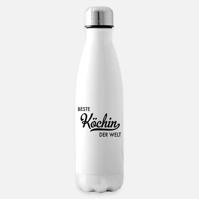 Beste Köchin der Welt - Isolierflasche - Weiß
