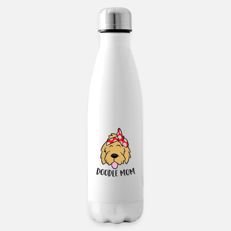 Doodle Mom Goldendoodle Mom Doodle Mama - Isolierflasche - Weiß