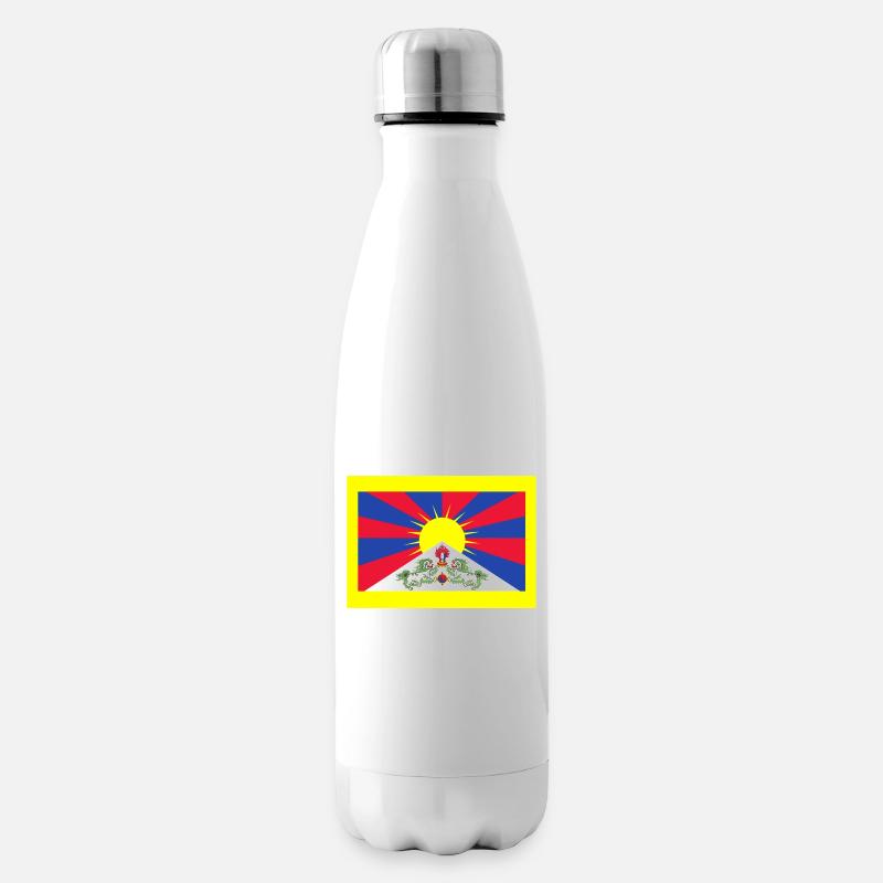 Tibet - Isolierflasche - Weiß