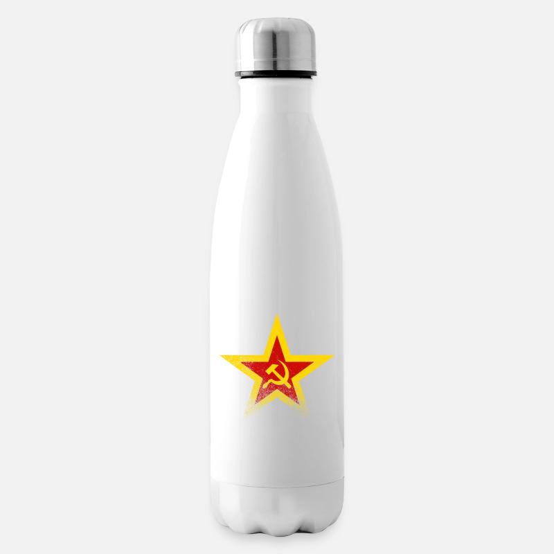 communisme - Bouteille isotherme - blanc