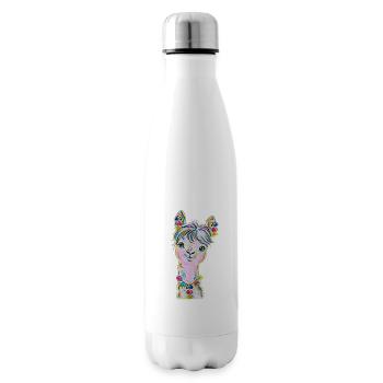 Lama - Isolierflasche - Weiß - Rechts