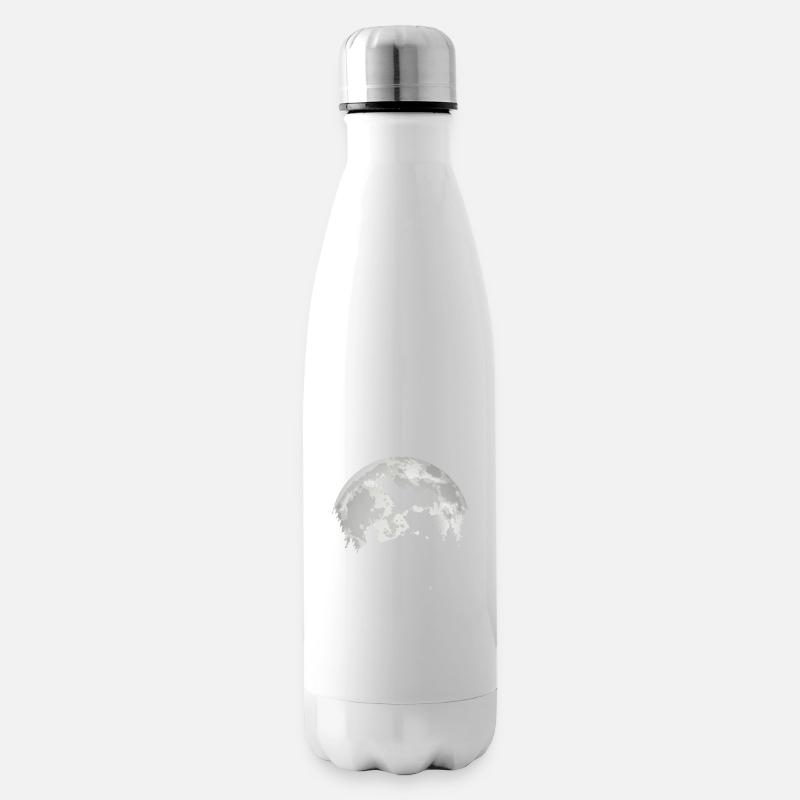 Fledermaus - Isolierflasche - Weiß