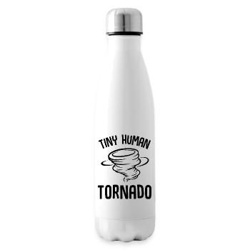 Tiny Human Tornado - Isolierflasche - Weiß - Rechts
