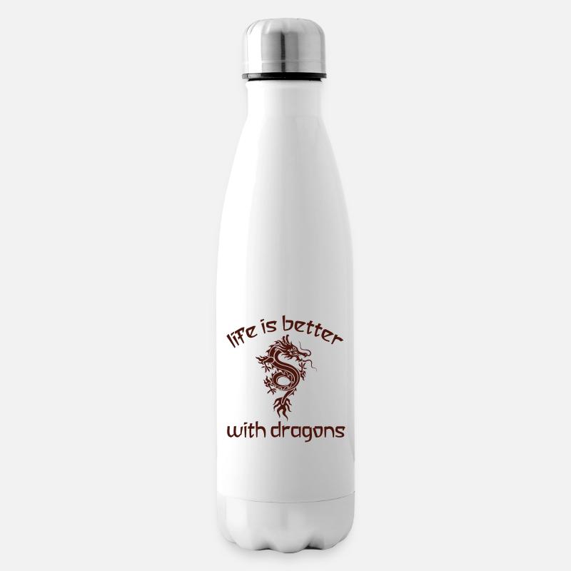 Dragon Dragon - Bouteille isotherme - blanc