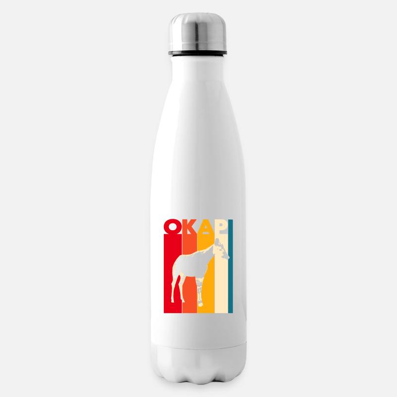 Okapi - Isolierflasche - Weiß