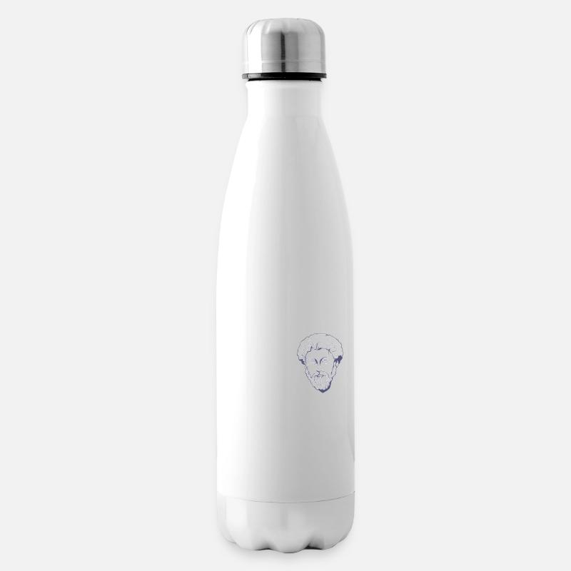 Marcus Aurelius Zitat Philosophie Philosoph Stoic - Isolierflasche - Weiß