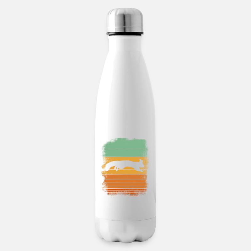 Eichhörnchen - Isolierflasche - Weiß