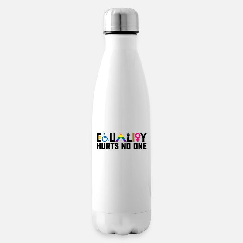 Equality Hurts No One Disability LGBTQ - Isolierflasche - Weiß