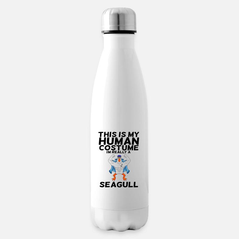 La mouette - Bouteille isotherme - blanc