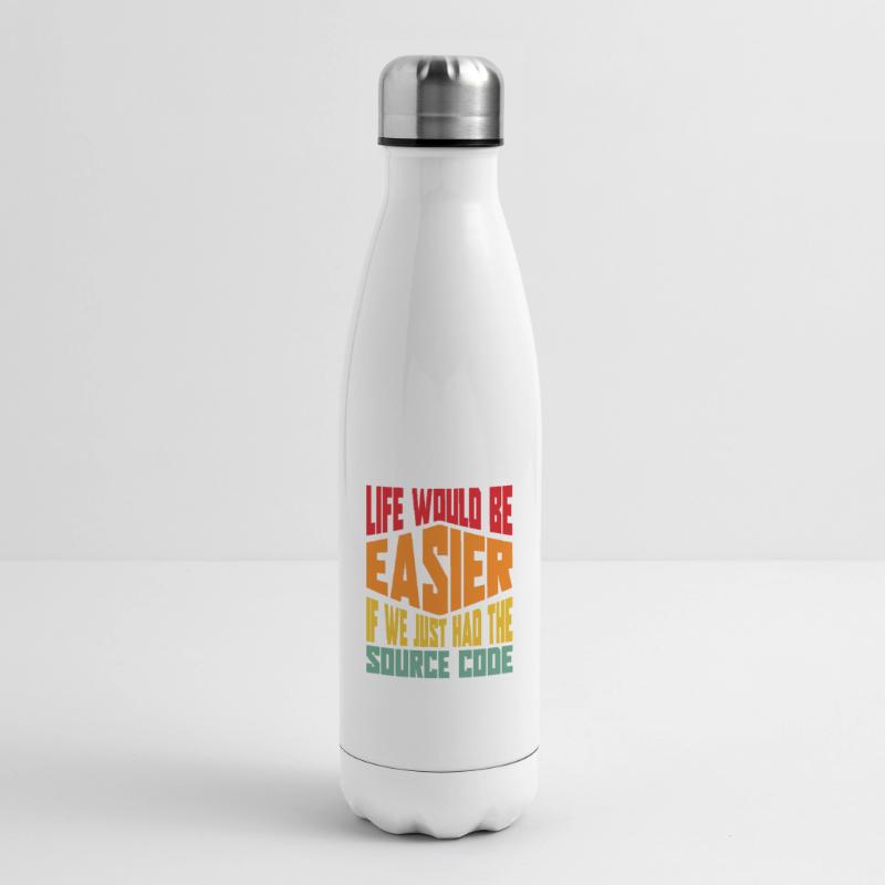 Programmer Coder Software Developer Insulated Water Bottle