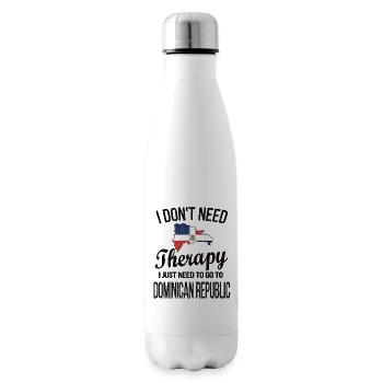 République dominicaine Origine - Bouteille isotherme - blanc - Droite