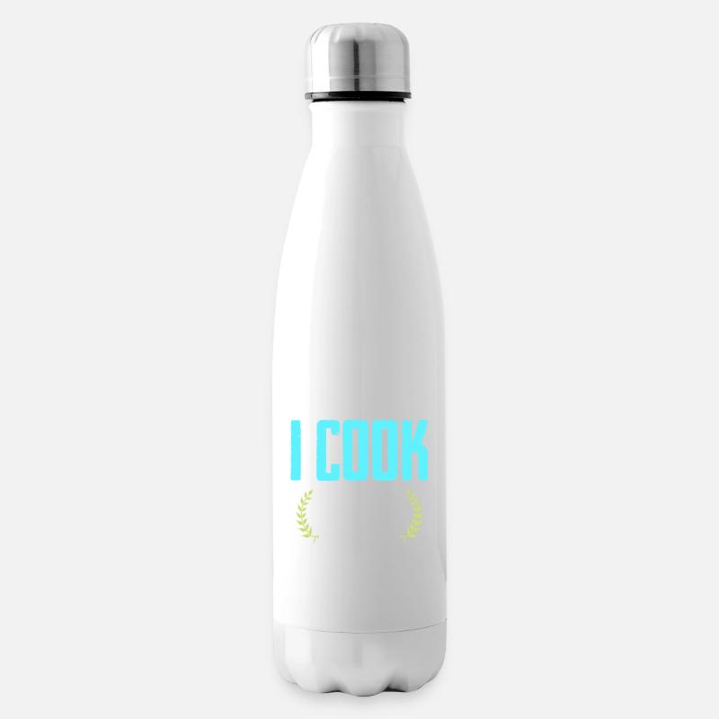 cuisinier cuisinier - Bouteille isotherme - blanc