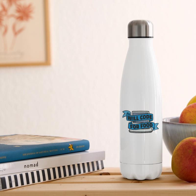 Programmierer Coder Software Entwickler Isolierflasche