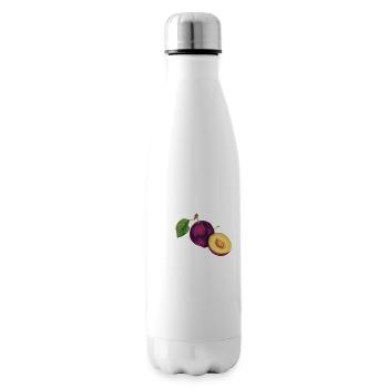 Dear plums - Insulated Water Bottle - white - Right