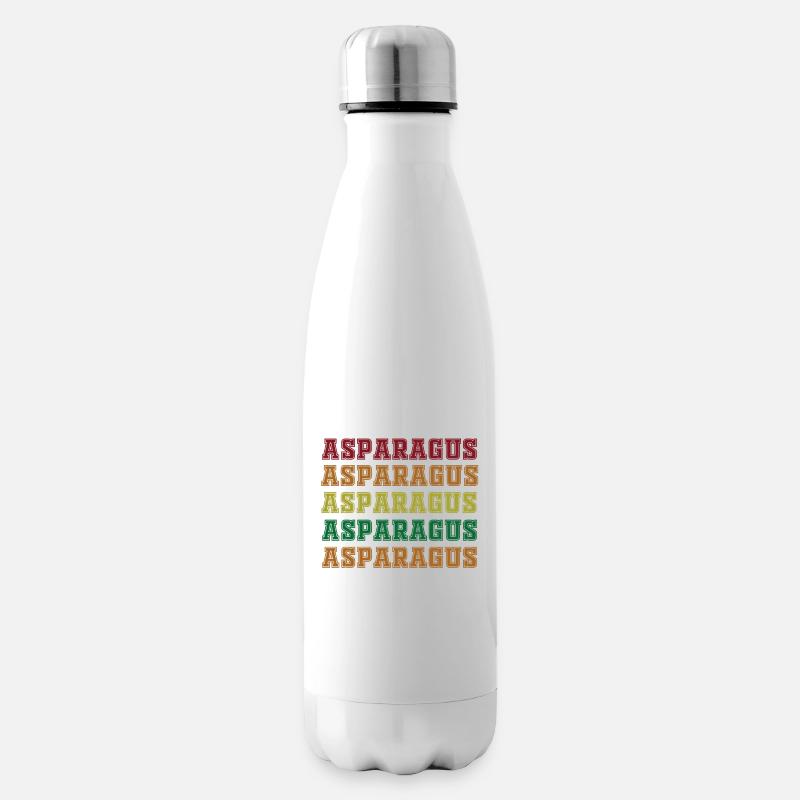 Spargel - Isolierflasche - Weiß