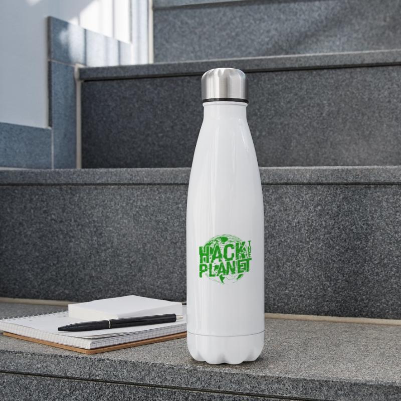 Hack the Planet Software Developer - Insulated Water Bottle