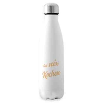 Der Tut Nix Der Will Nur Kochen Küche Hobbykoch - Isolierflasche - Weiß - Rechts