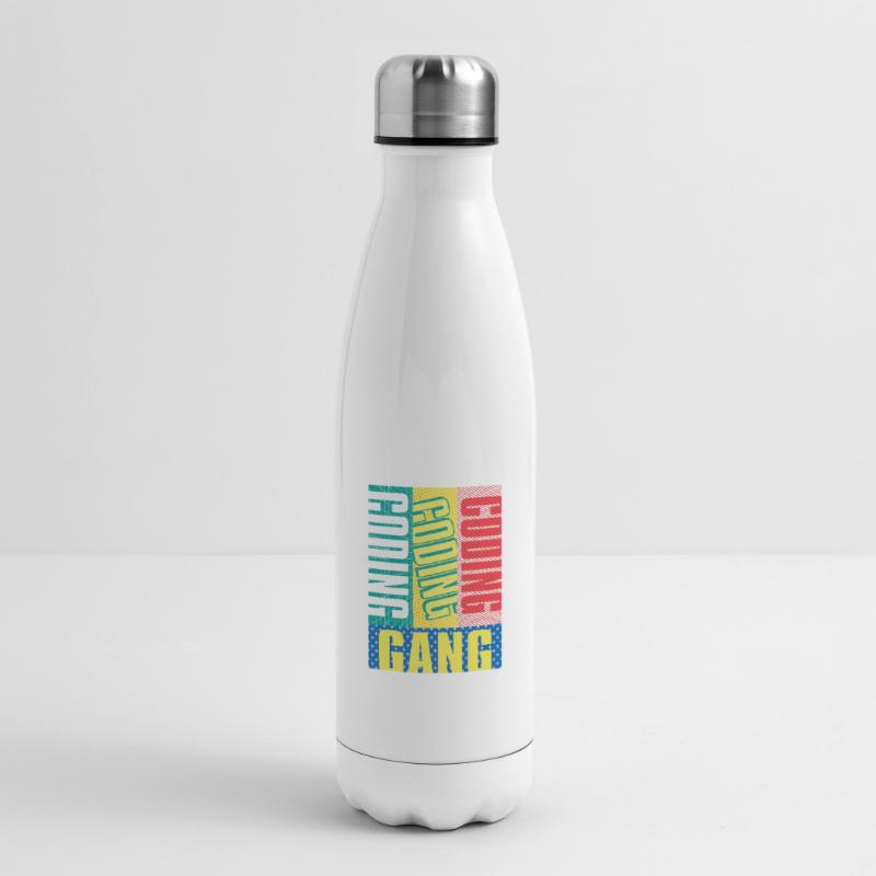 Programmierer Coder Software Entwickler Isolierflasche