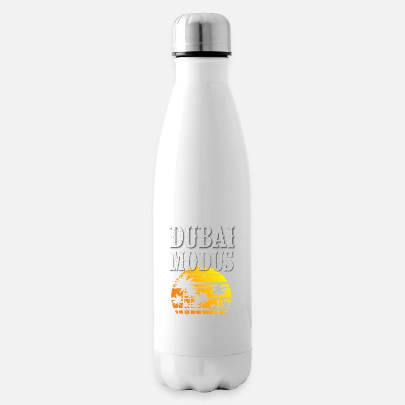 Dubai Modus - Isolierflasche - Weiß