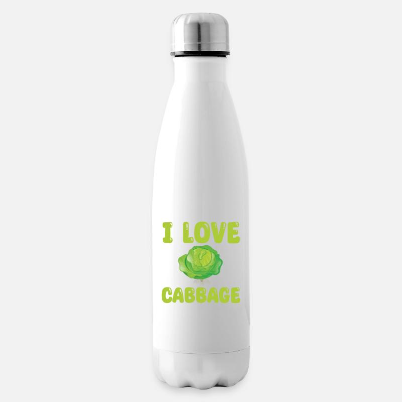 Ich Liebe Kohl - Isolierflasche - Weiß