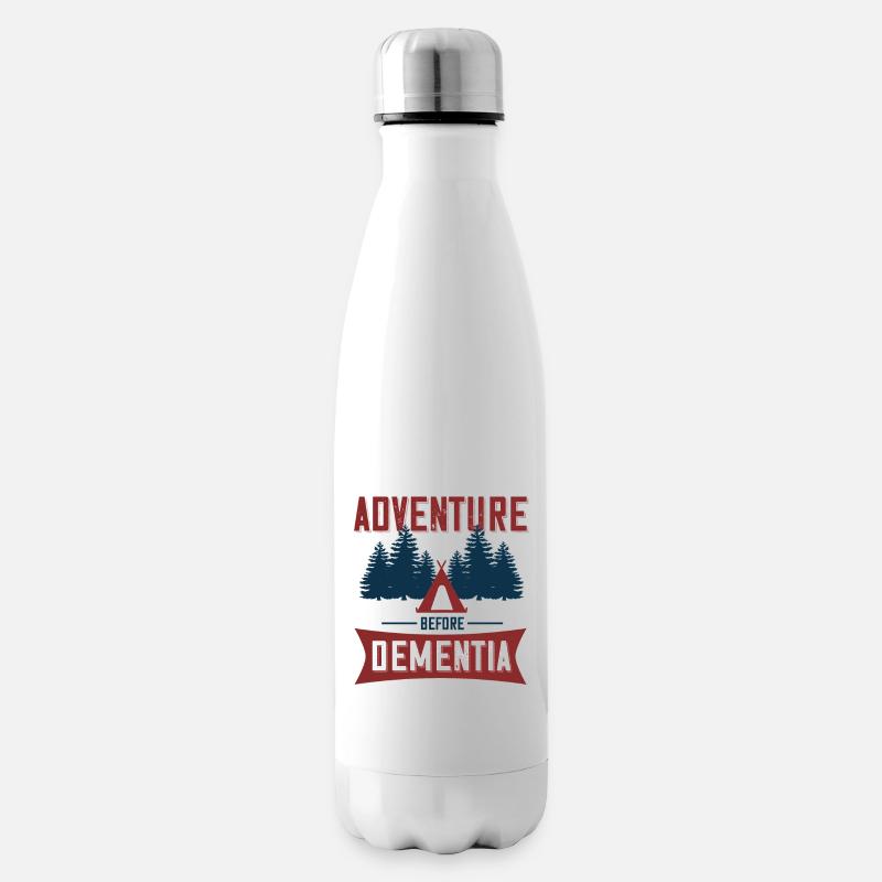 Abenteuer vor Demenz - Isolierflasche - Weiß