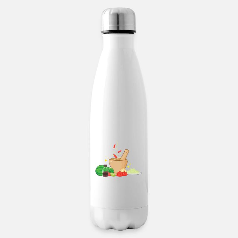 Papaya Salad - Isolierflasche - Weiß
