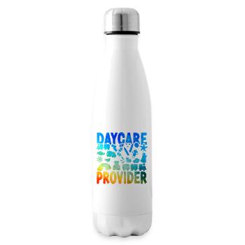 Childcare Daycare Provider Teacher - Insulated Water Bottle - white - Right