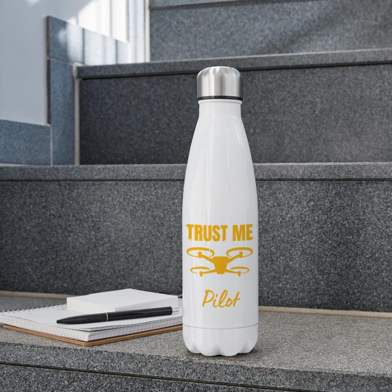 Drone Drone Pilot Drone Operator Quadcopter Insulated Water Bottle