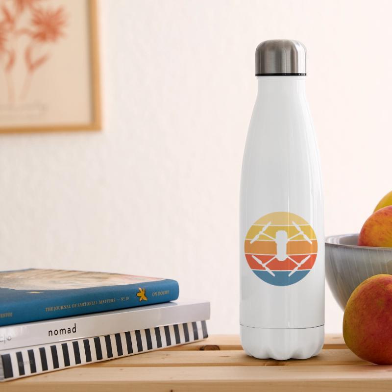 Drone Drone Pilot Drone Operator Quadcopter Insulated Water Bottle