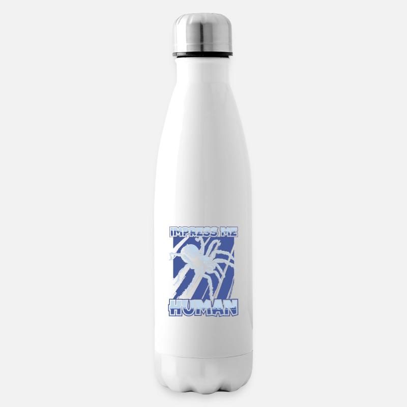 Spinne Haustier - Isolierflasche - Weiß