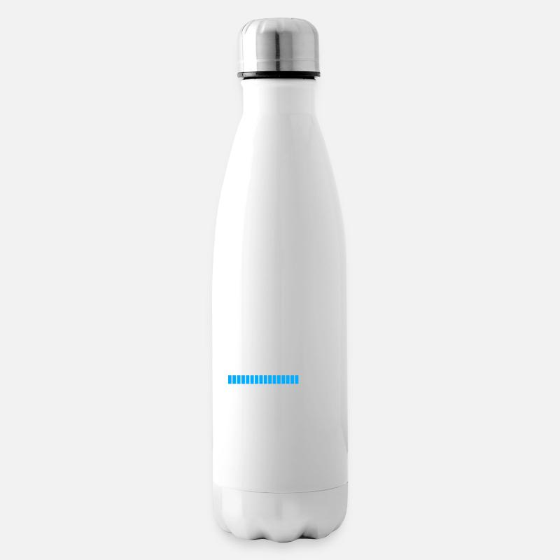 Papa en cours de préparation - Bouteille isotherme - blanc