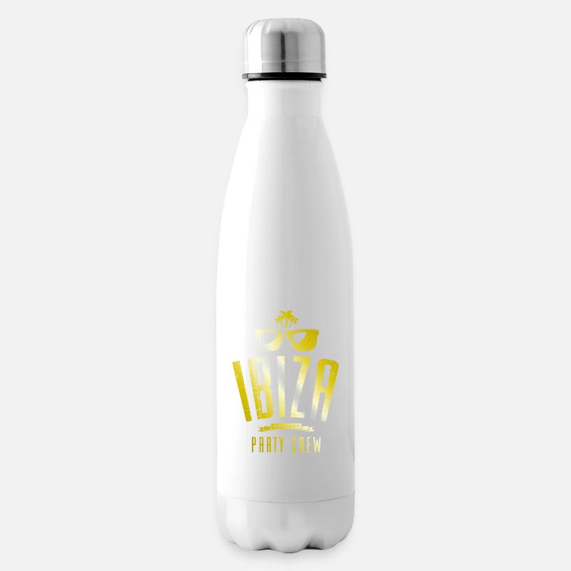 Ibiza Party Crew - Isolierflasche - Weiß