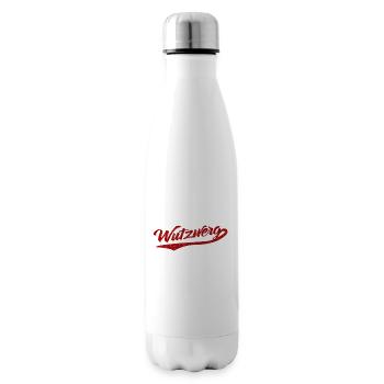 Wutzwerg Knatsch Edition Kinder Vintage Motiv - Isolierflasche - Weiß - Rechts