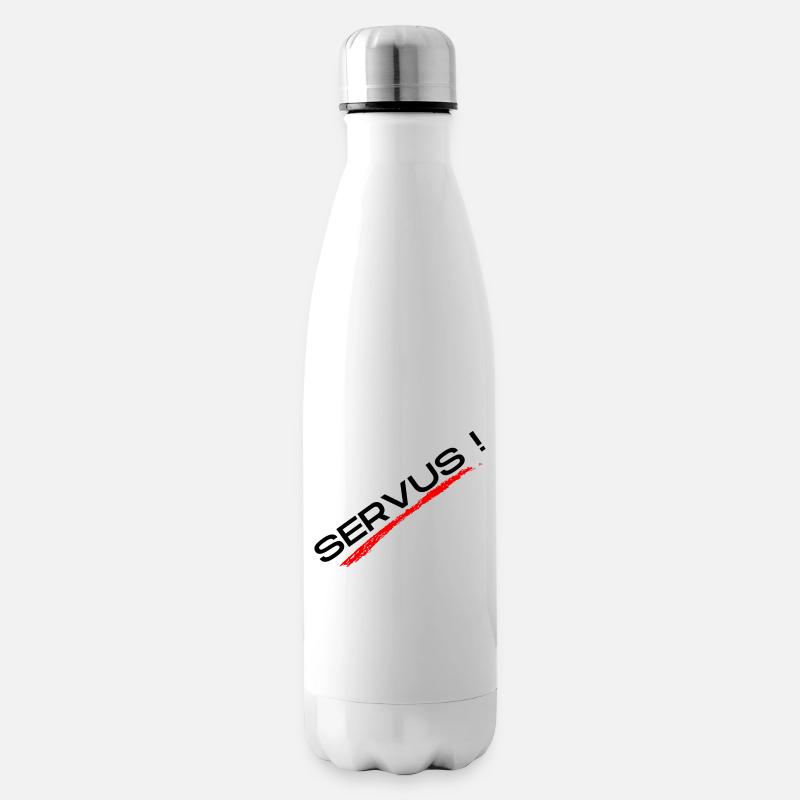 Servus - Isolierflasche - Weiß