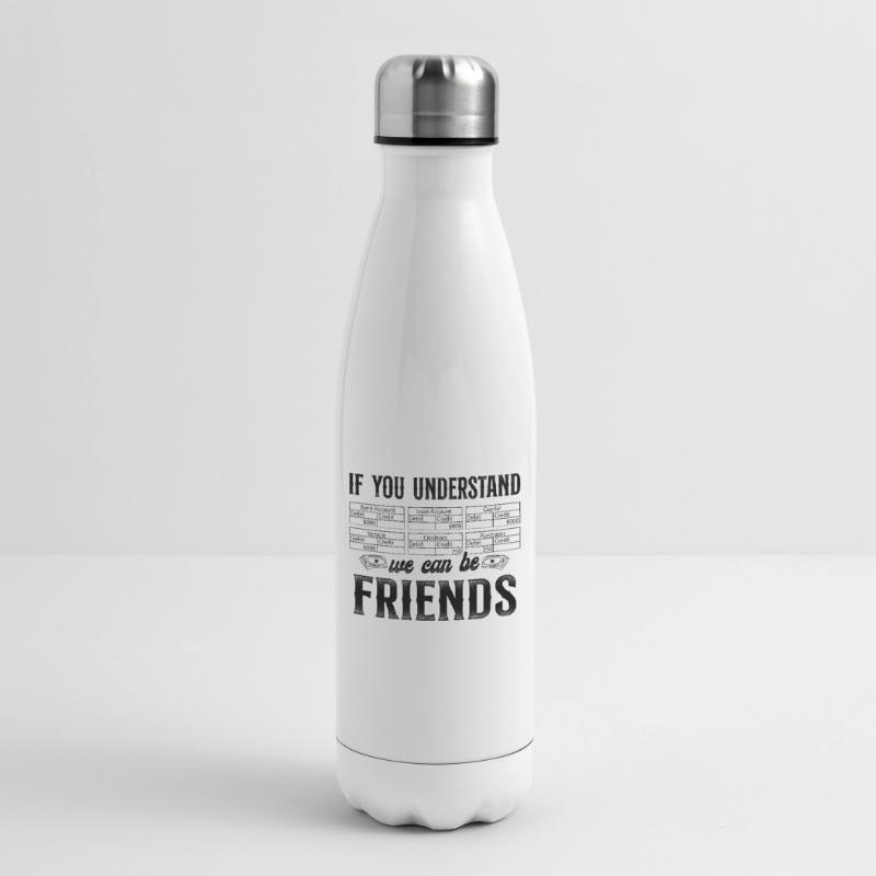 Comptable Comptable Comptable Comptabilité Bouteille isotherme