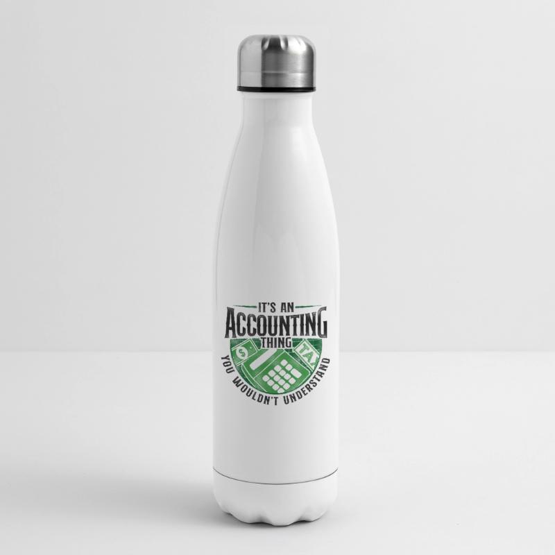 Comptable Comptable Comptable Comptabilité Bouteille isotherme