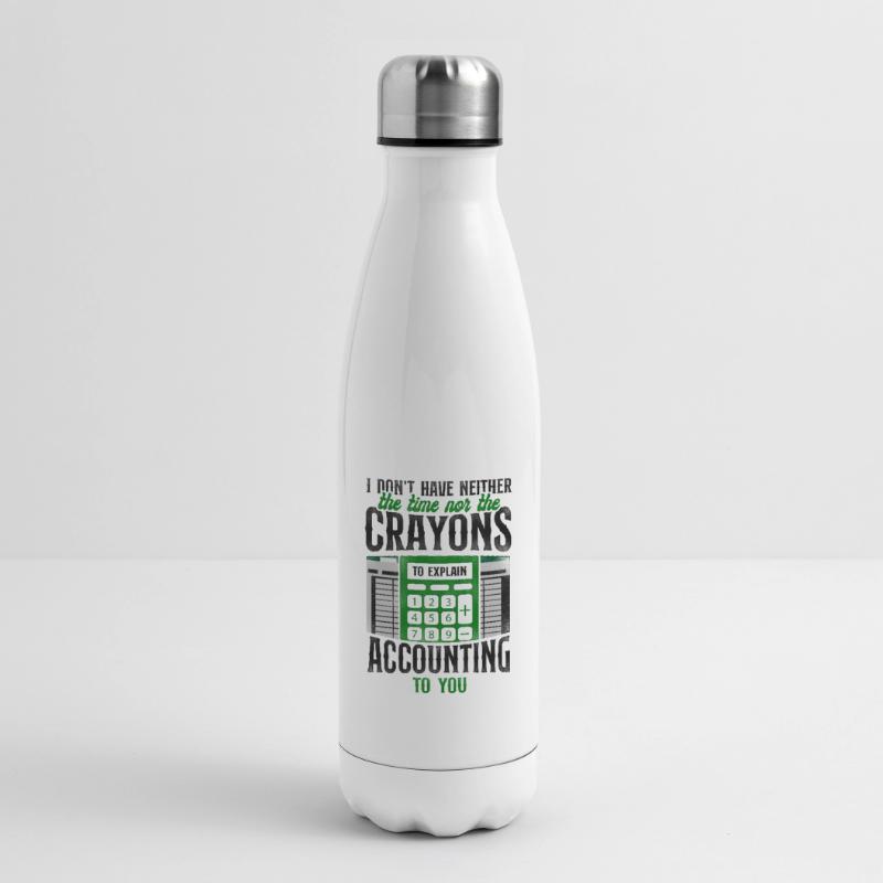 Comptable Comptable Comptable Comptabilité Bouteille isotherme