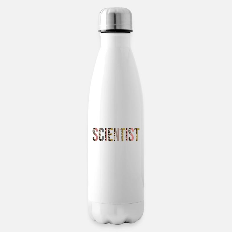 Wissenschaftler - Isolierflasche - Weiß