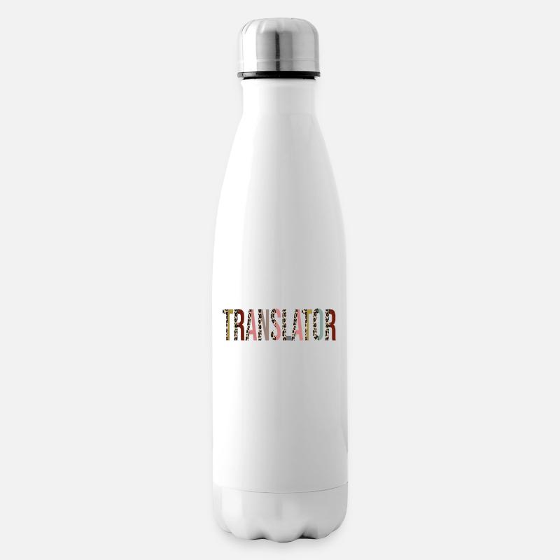 Translator - Bouteille isotherme - blanc