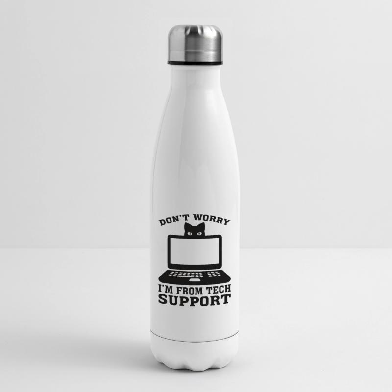 Technical Support Computer Technology IT Software Insulated Water Bottle