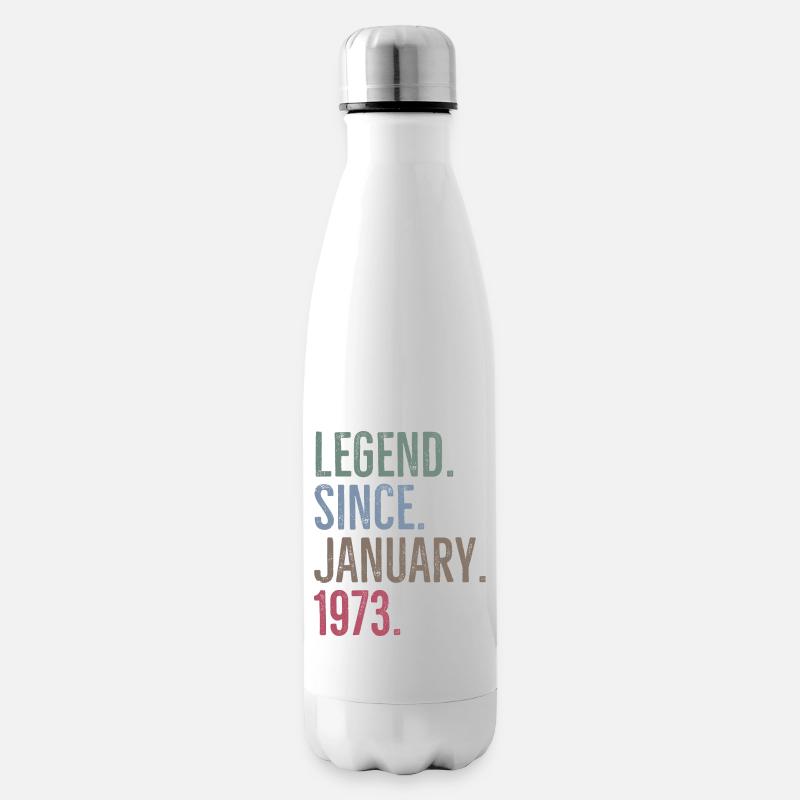 Légende depuis janvier 1973 - Bouteille isotherme - blanc