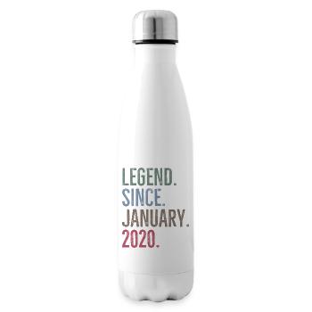 Legende seit Januar 2020 - Isolierflasche - Weiß - Rechts