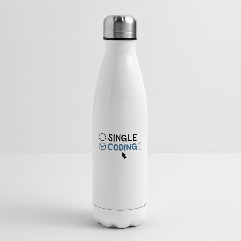 Programming Single Coding Software Engineer Insulated Water Bottle